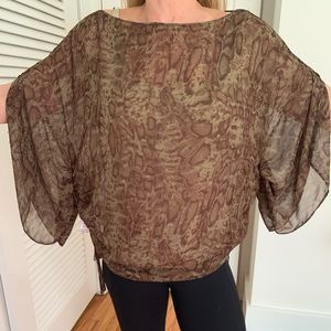 Michael Kors sheer top